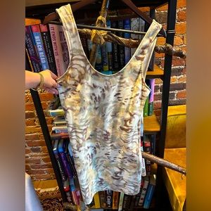 Free people camo mini dress
